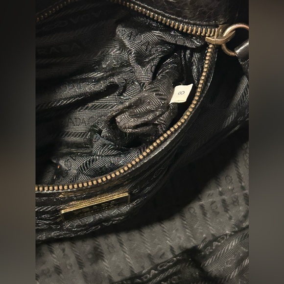 Prada Berlino Trimmed Tessuto Bag - Picture 10 of 13